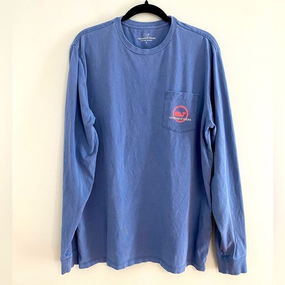 Vineyard Vines 100% Cotton Long Sleeves Shirts Men Size L - Picture 1 of 6